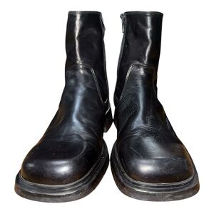 Aldo Black Ankle Boots with Sturdy Soles